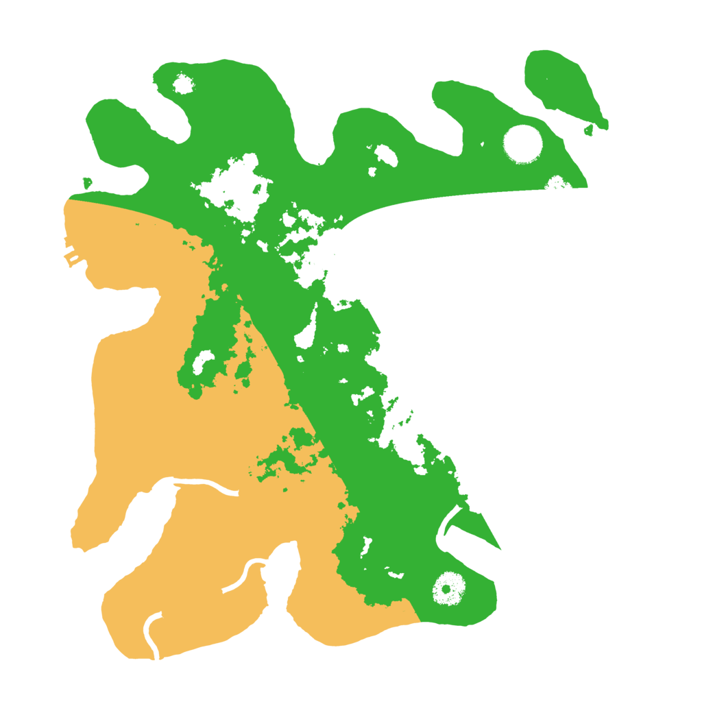 Biome Rust Map: Procedural Map, Size: 3199, Seed: 100000