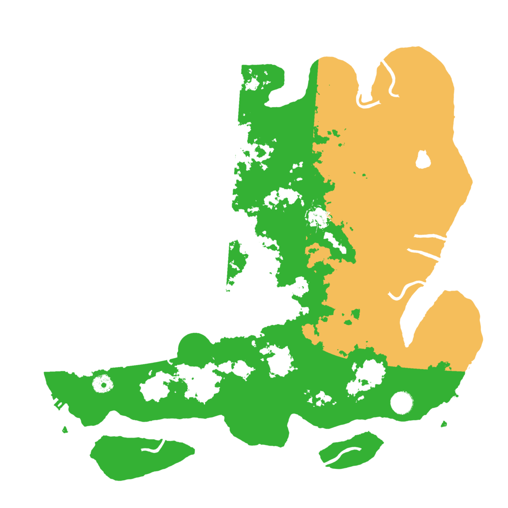 Biome Rust Map: Procedural Map, Size: 4000, Seed: 1779062398