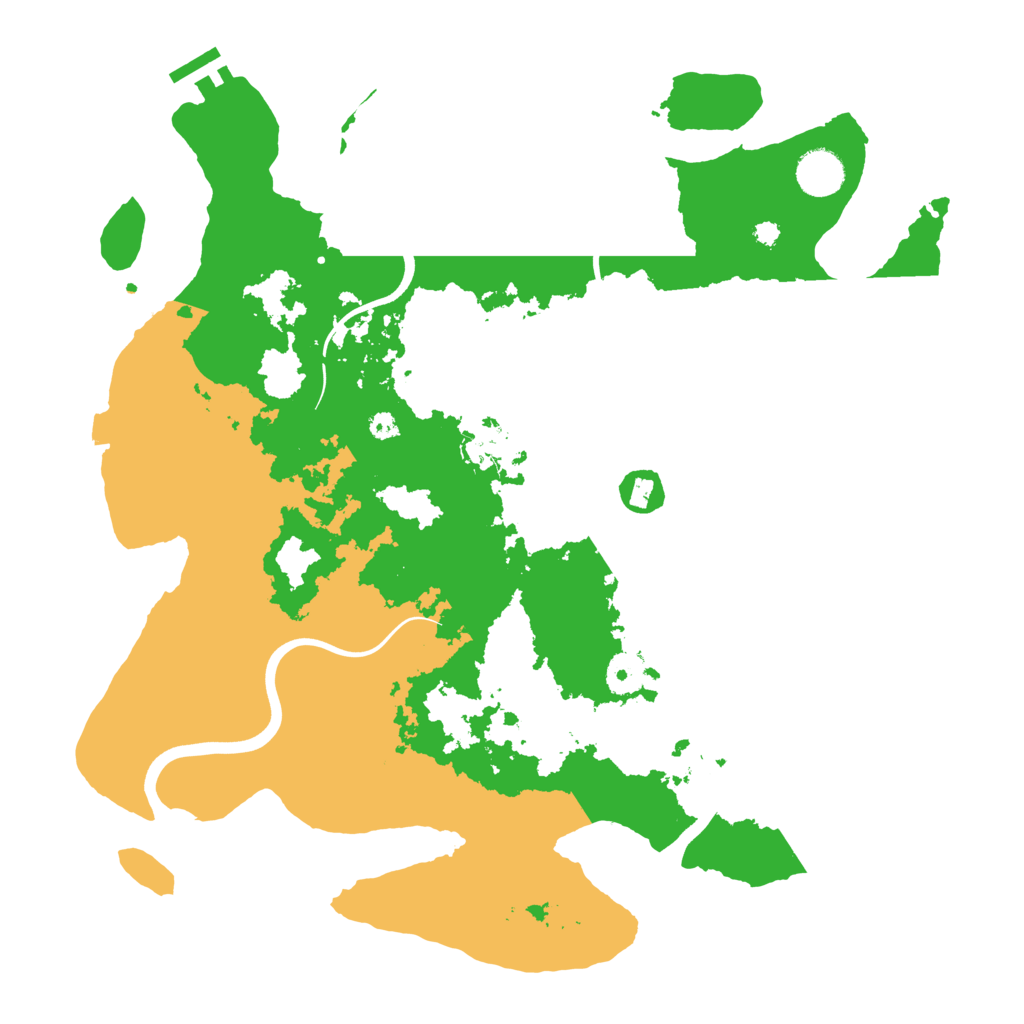 Biome Rust Map: Procedural Map, Size: 3800, Seed: 20648