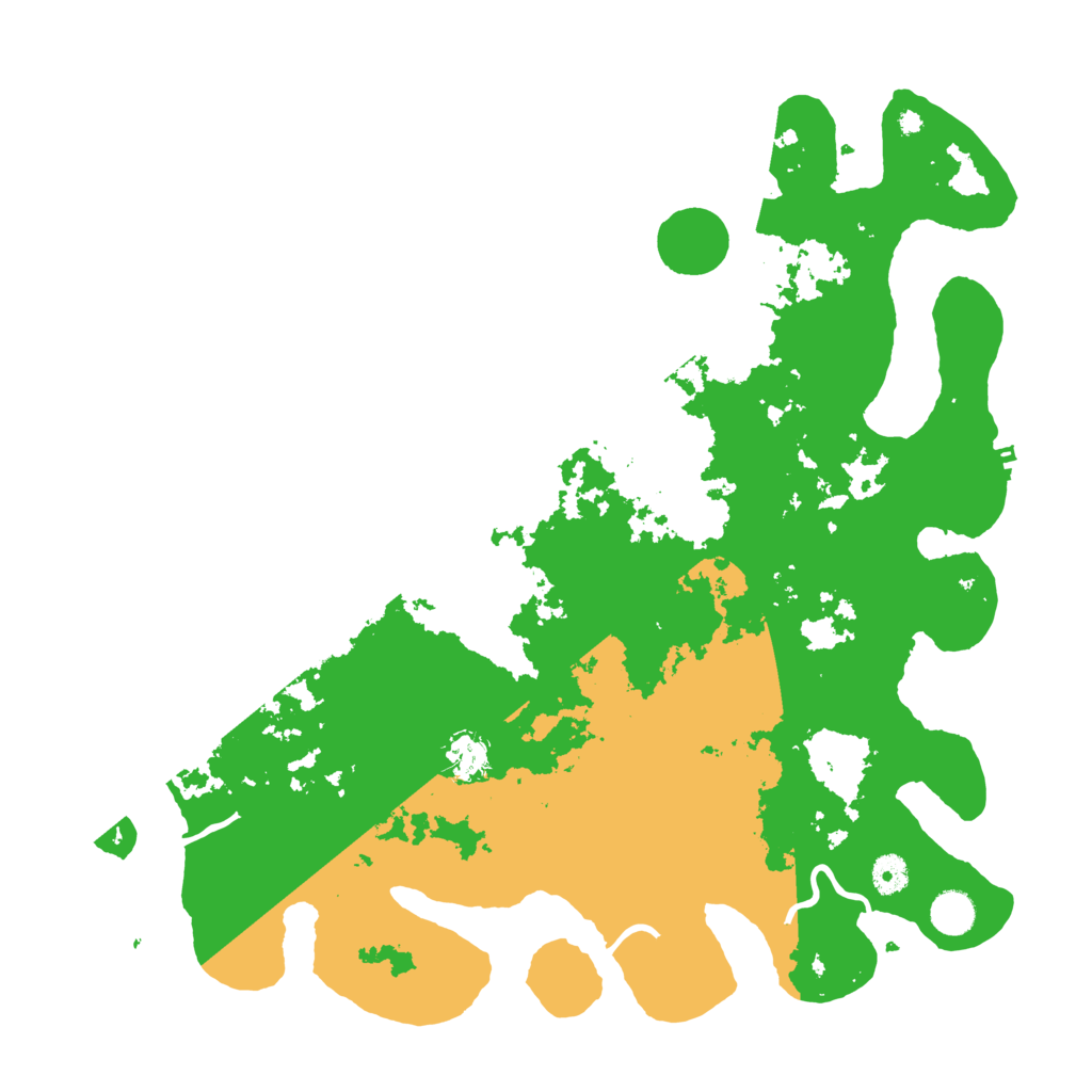 Biome Rust Map: Procedural Map, Size: 4300, Seed: 1262881762