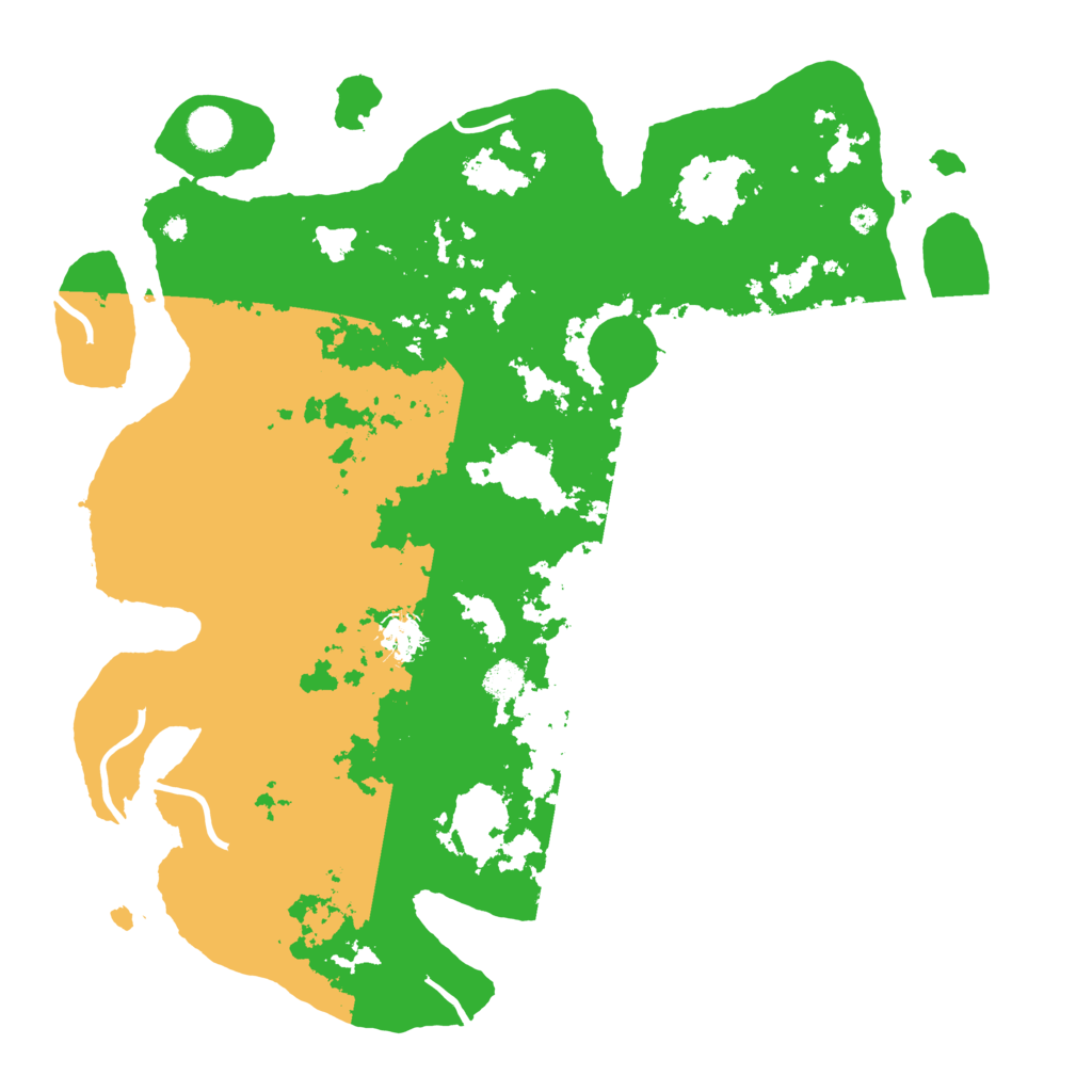 Biome Rust Map: Procedural Map, Size: 4250, Seed: 1242831219