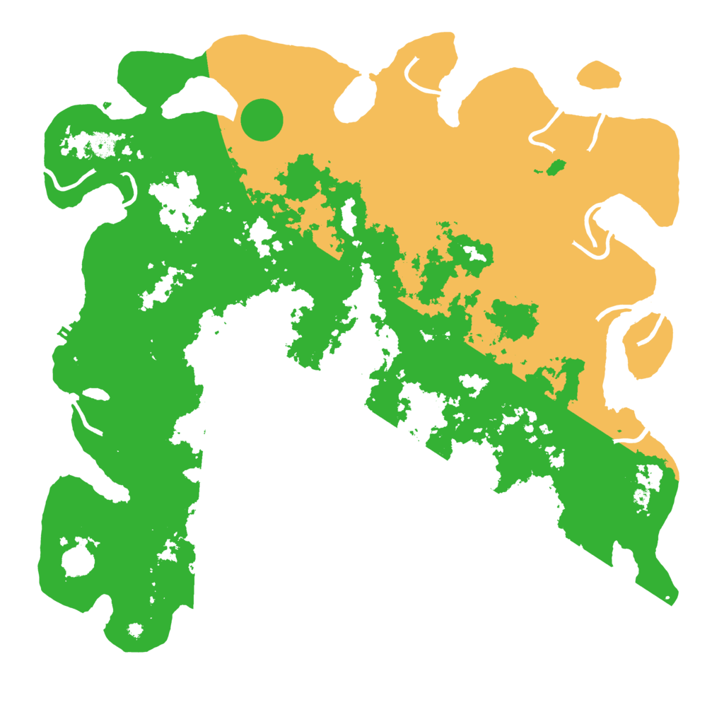 Biome Rust Map: Procedural Map, Size: 4500, Seed: 5232851