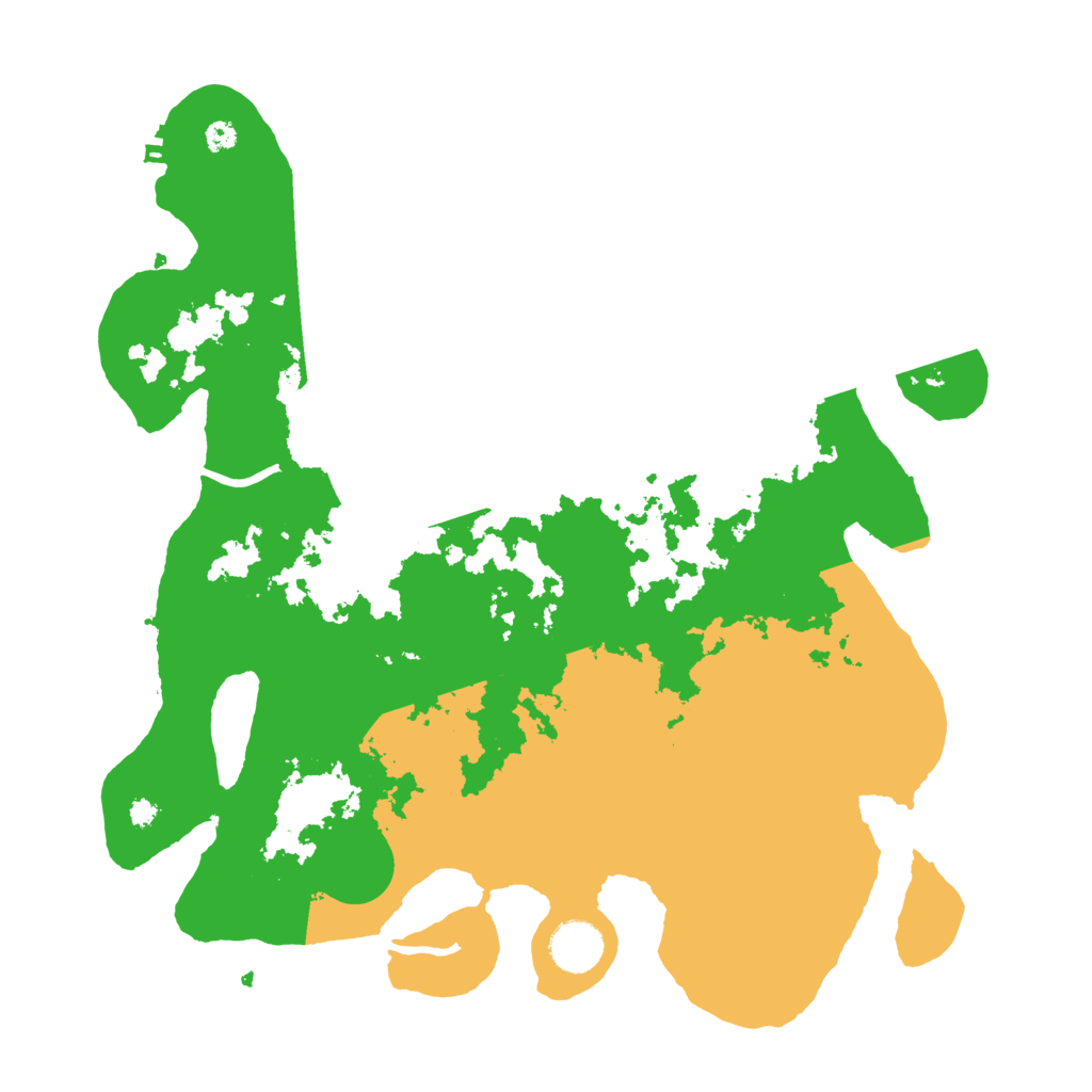 Biome Rust Map: Procedural Map, Size: 3666, Seed: 1669