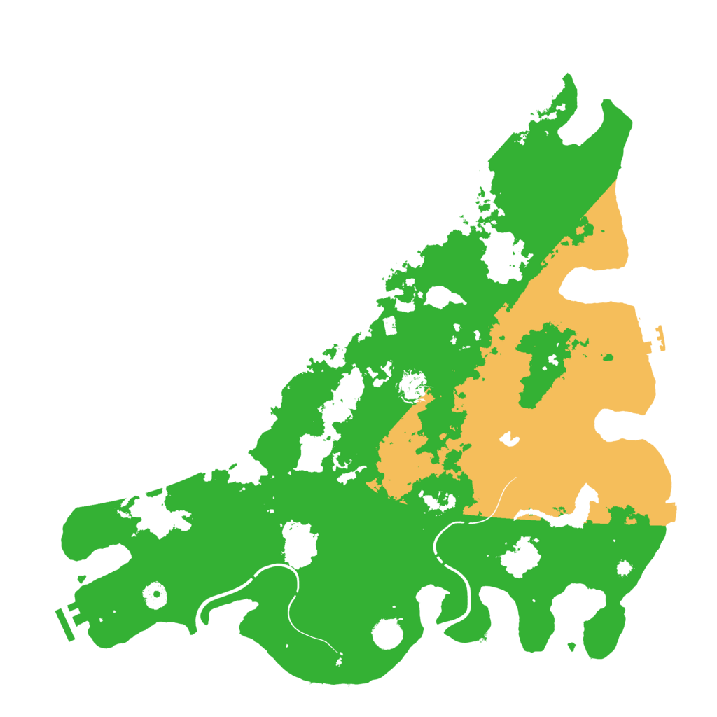 Biome Rust Map: Procedural Map, Size: 4250, Seed: 985870356