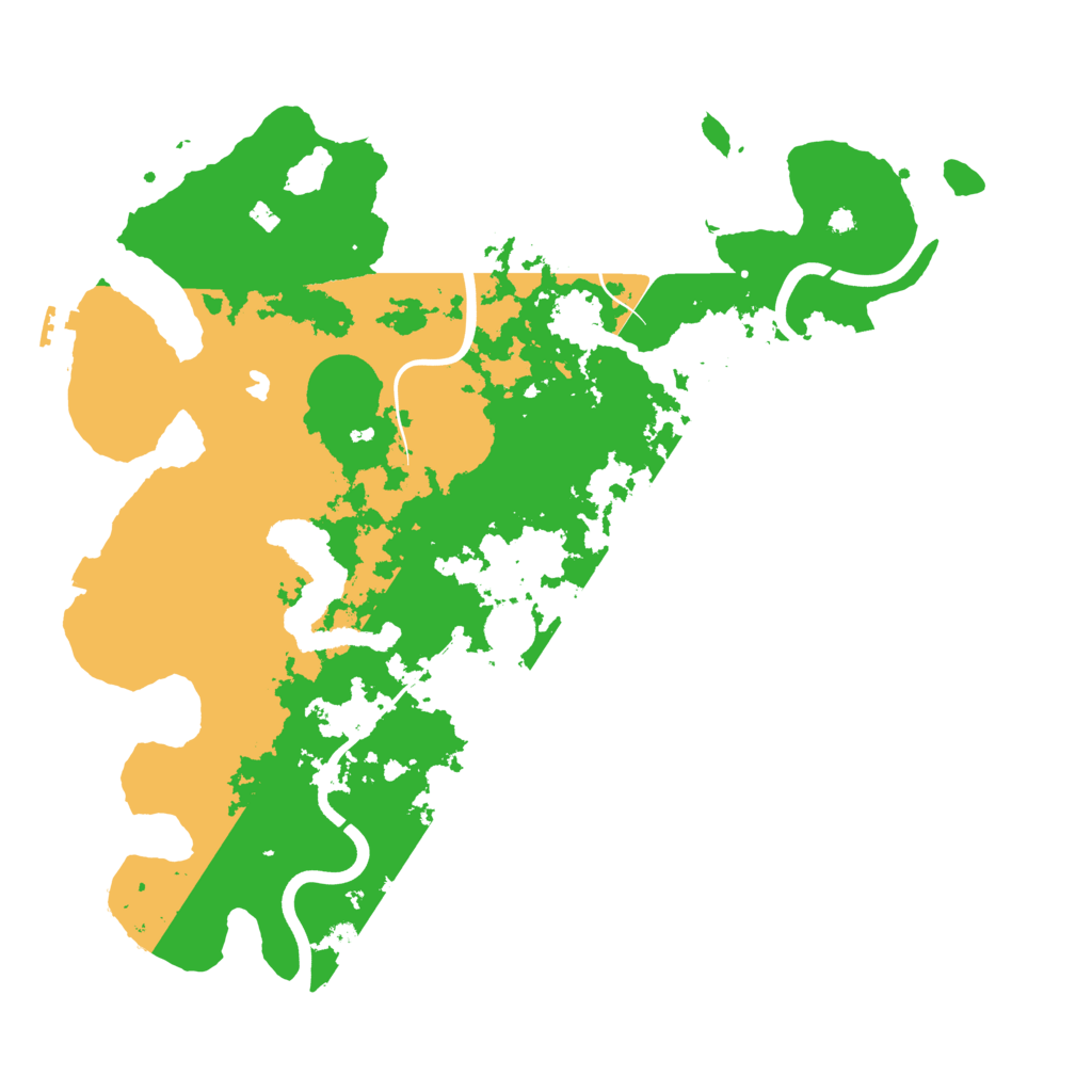 Biome Rust Map: Procedural Map, Size: 4000, Seed: 1279543133
