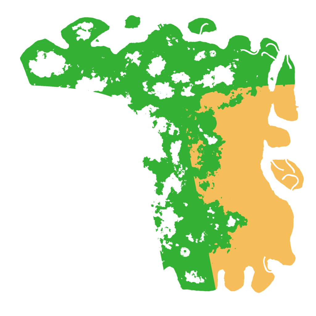 Biome Rust Map: Procedural Map, Size: 5000, Seed: 94657945