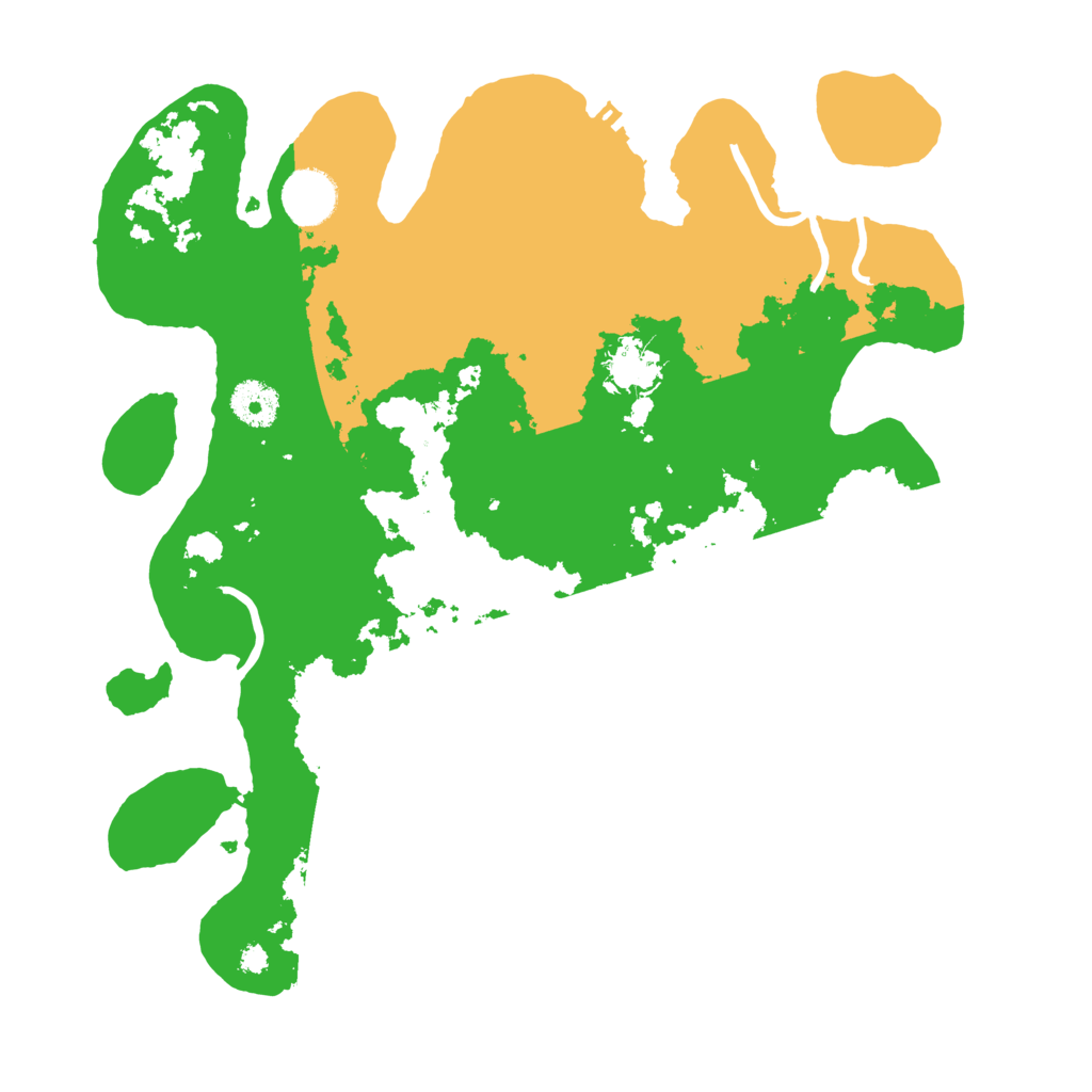 Biome Rust Map: Procedural Map, Size: 3500, Seed: 1775862831