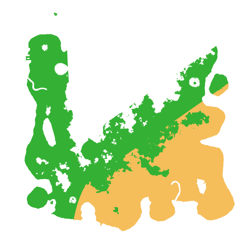 Biome Rust Map: Procedural Map, Size: 3666, Seed: 6669