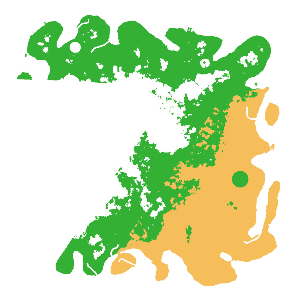 Biome Rust Map: Procedural Map, Size: 4800, Seed: 1960