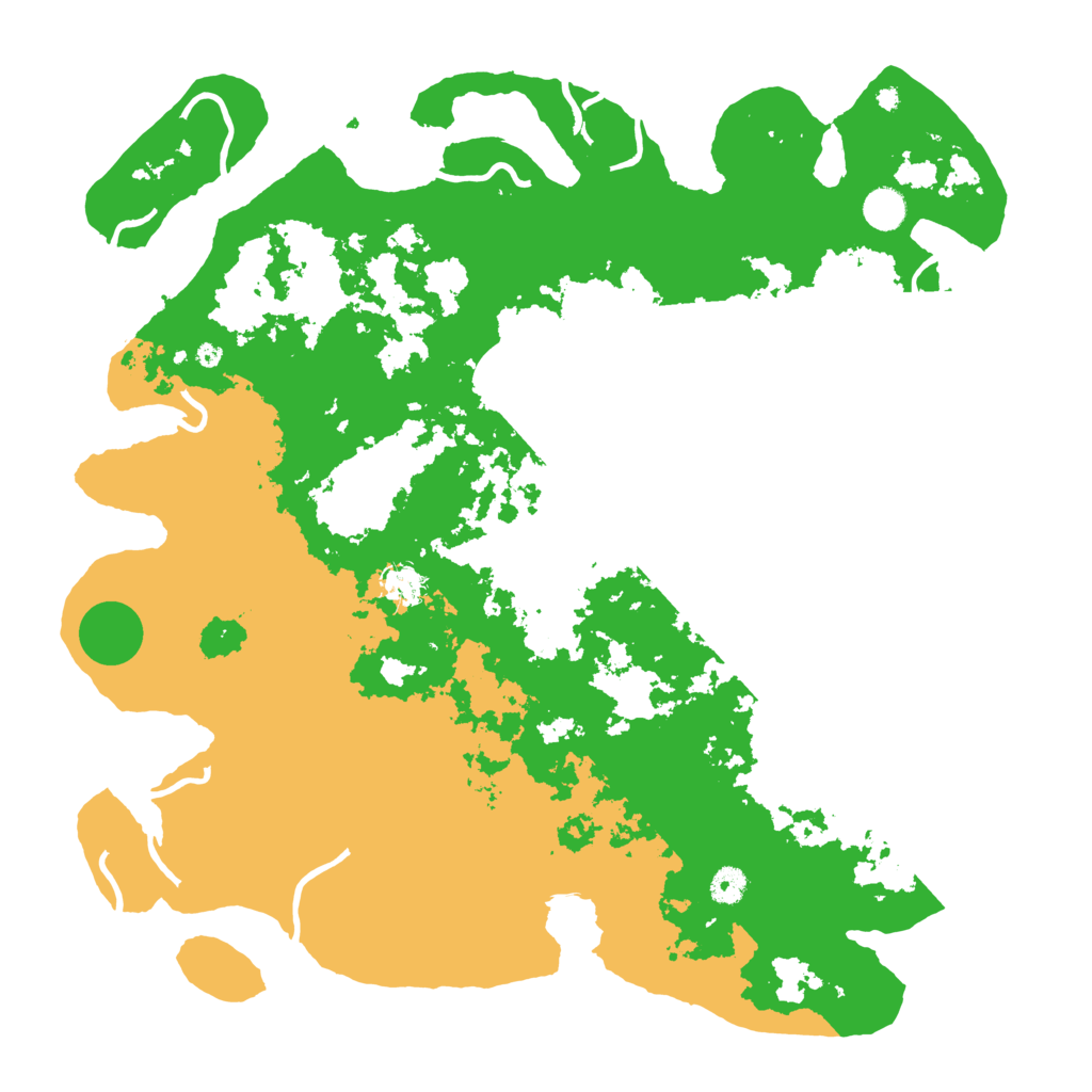 Biome Rust Map: Procedural Map, Size: 4500, Seed: 220826