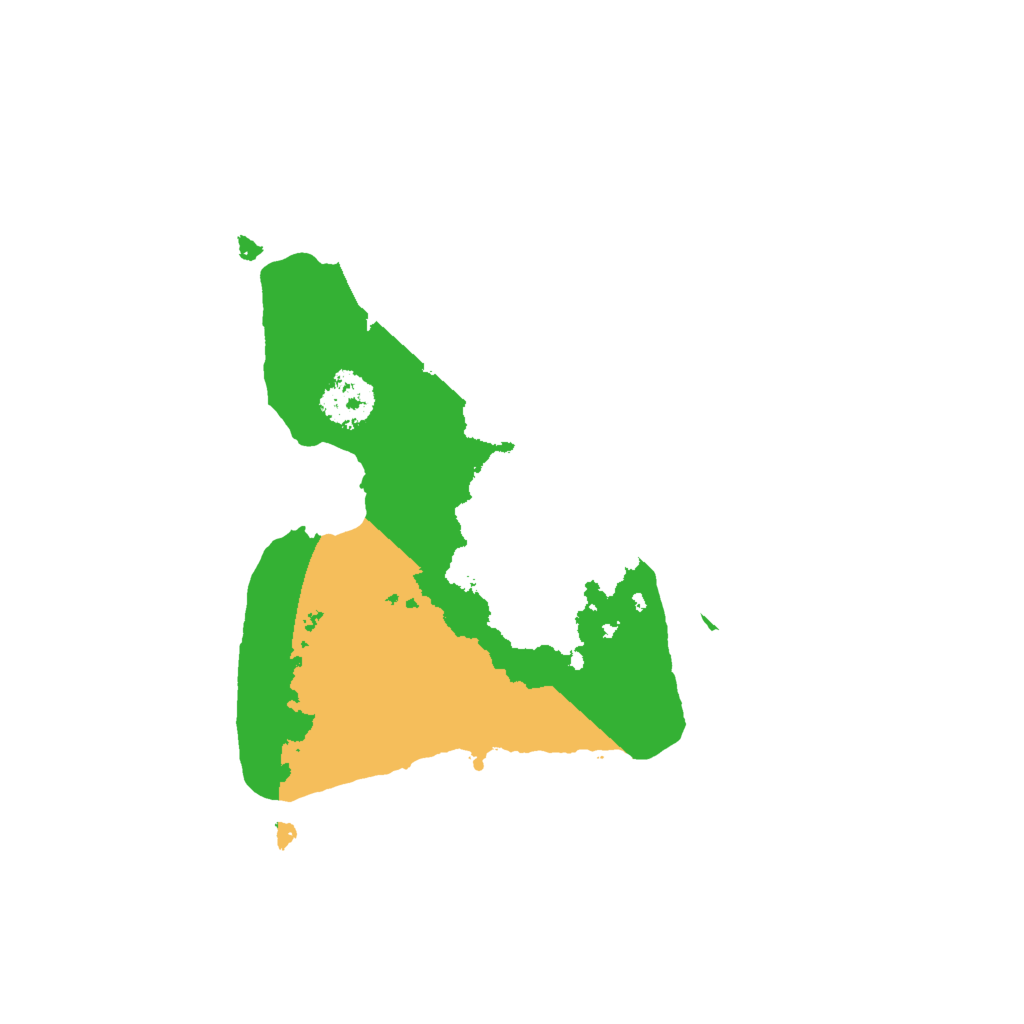 Biome Rust Map: Procedural Map, Size: 2000, Seed: 259123634