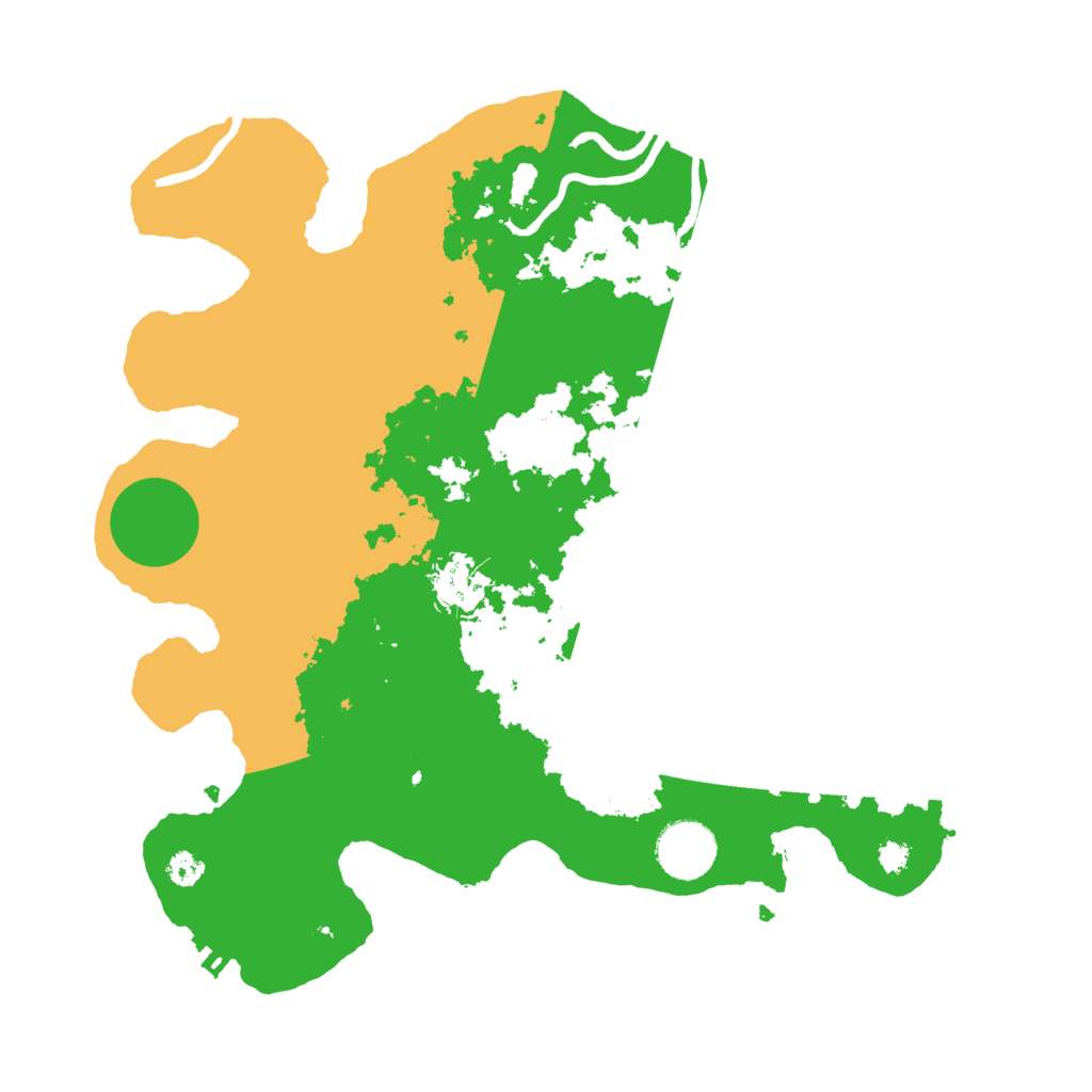 Biome Rust Map: Procedural Map, Size: 3250, Seed: 546363