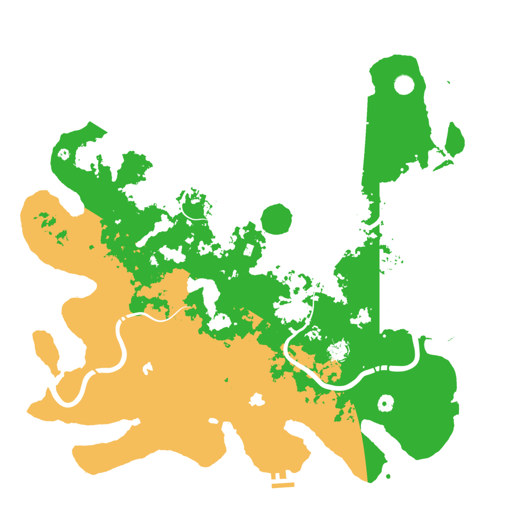 Biome Rust Map: Procedural Map, Size: 4500, Seed: 1973586523