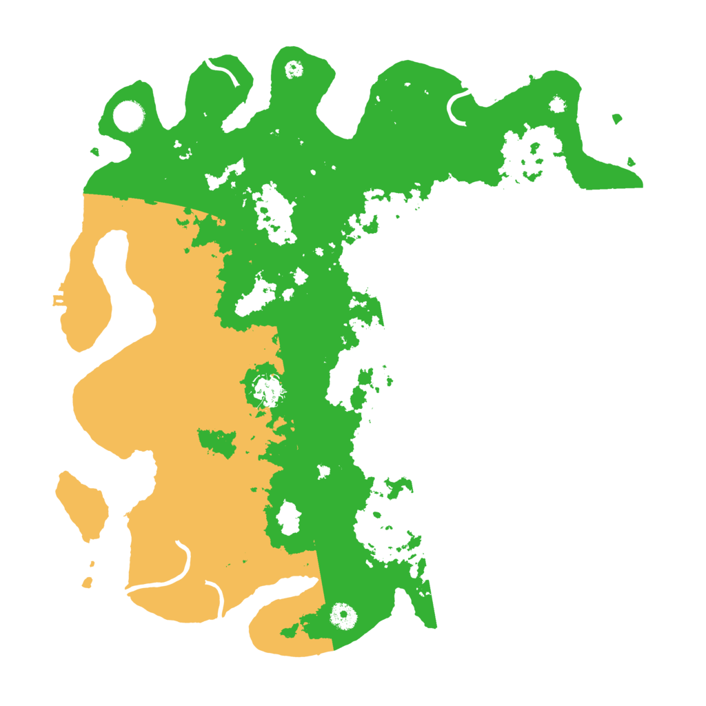 Biome Rust Map: Procedural Map, Size: 4000, Seed: 12311