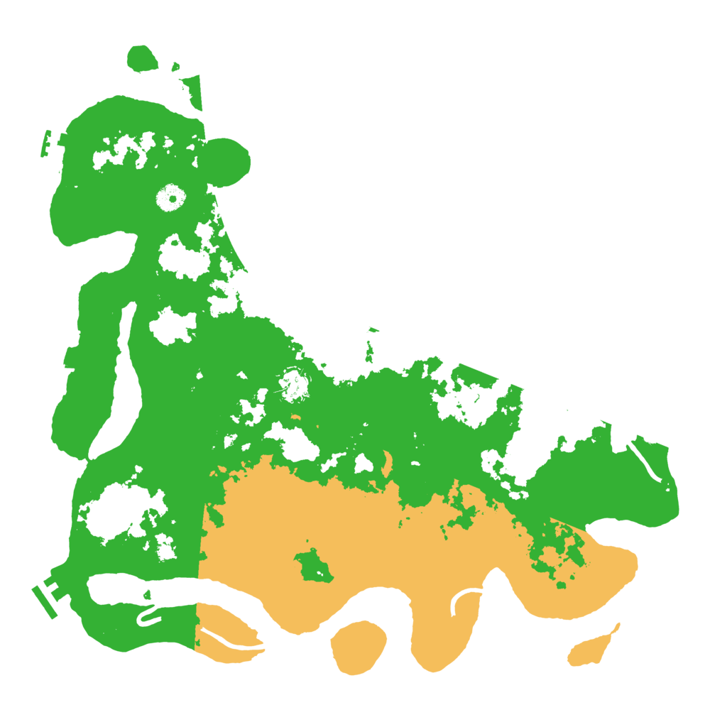 Biome Rust Map: Procedural Map, Size: 4000, Seed: 5246