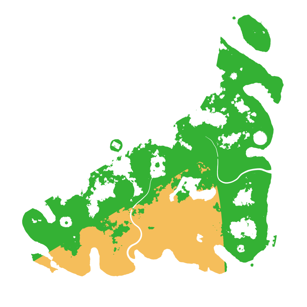 Biome Rust Map: Procedural Map, Size: 4000, Seed: 9114