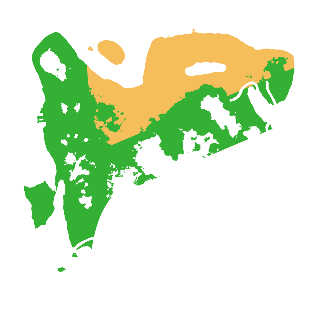 Biome Rust Map: Procedural Map, Size: 3000, Seed: 1092022