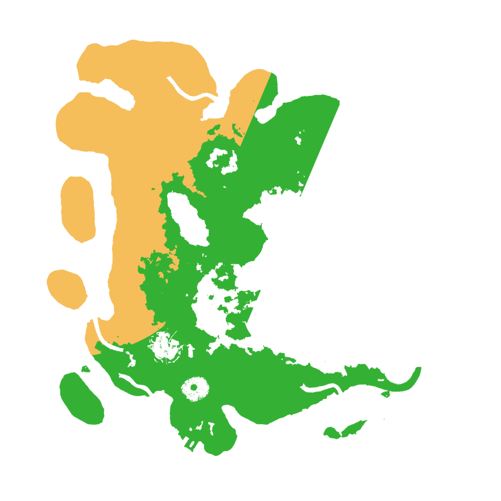 Biome Rust Map: Procedural Map, Size: 3000, Seed: 78314