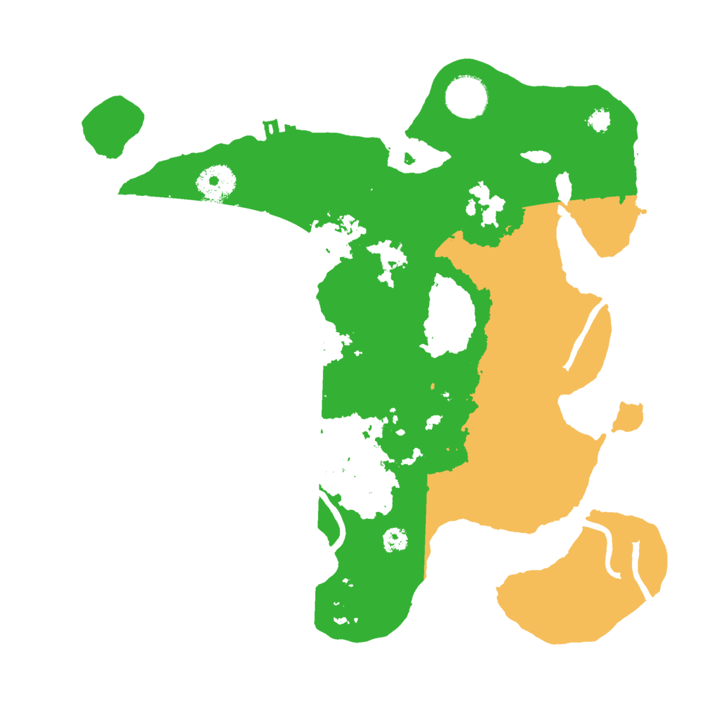 Biome Rust Map: Procedural Map, Size: 3000, Seed: 201974752