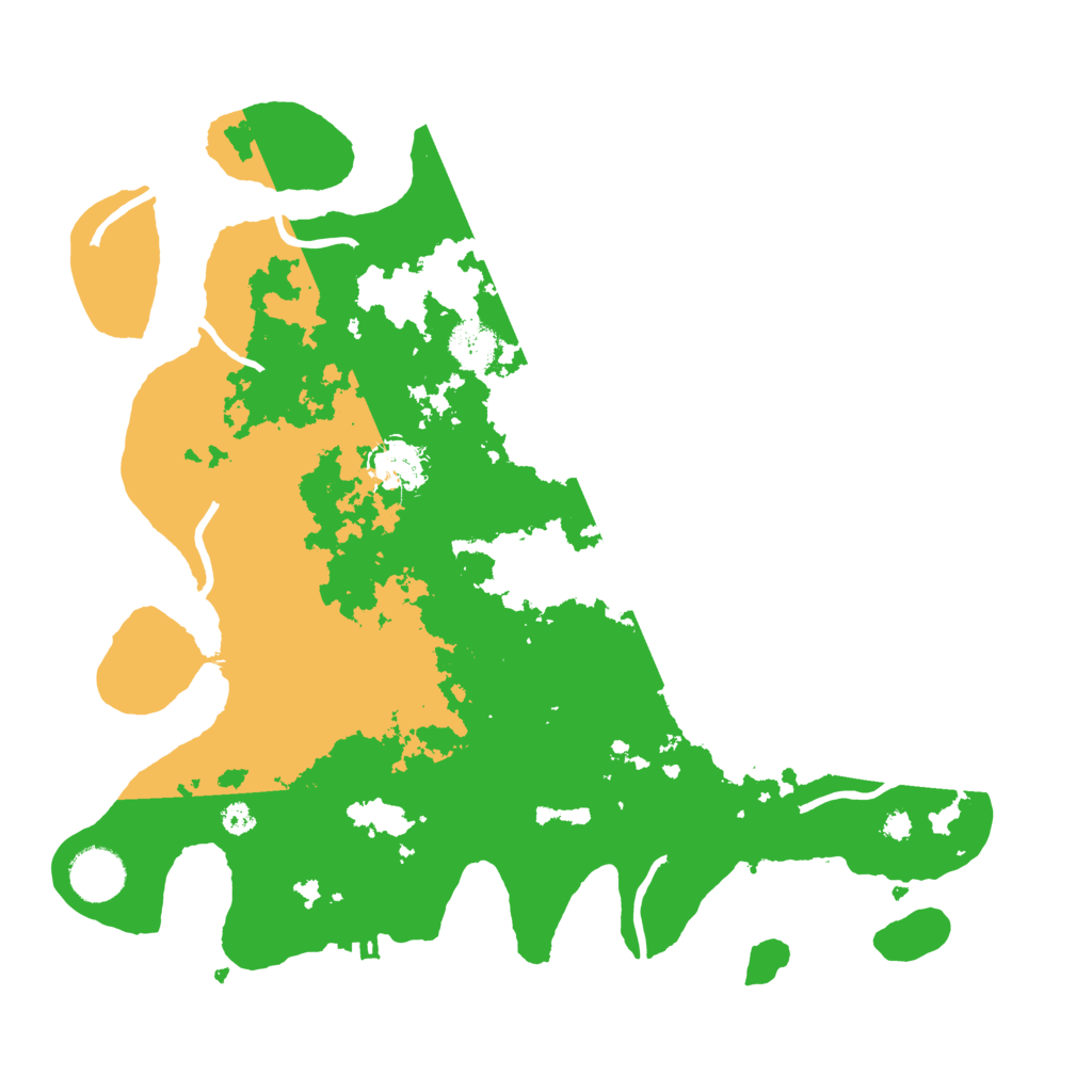 Biome Rust Map: Procedural Map, Size: 3500, Seed: 1970204024