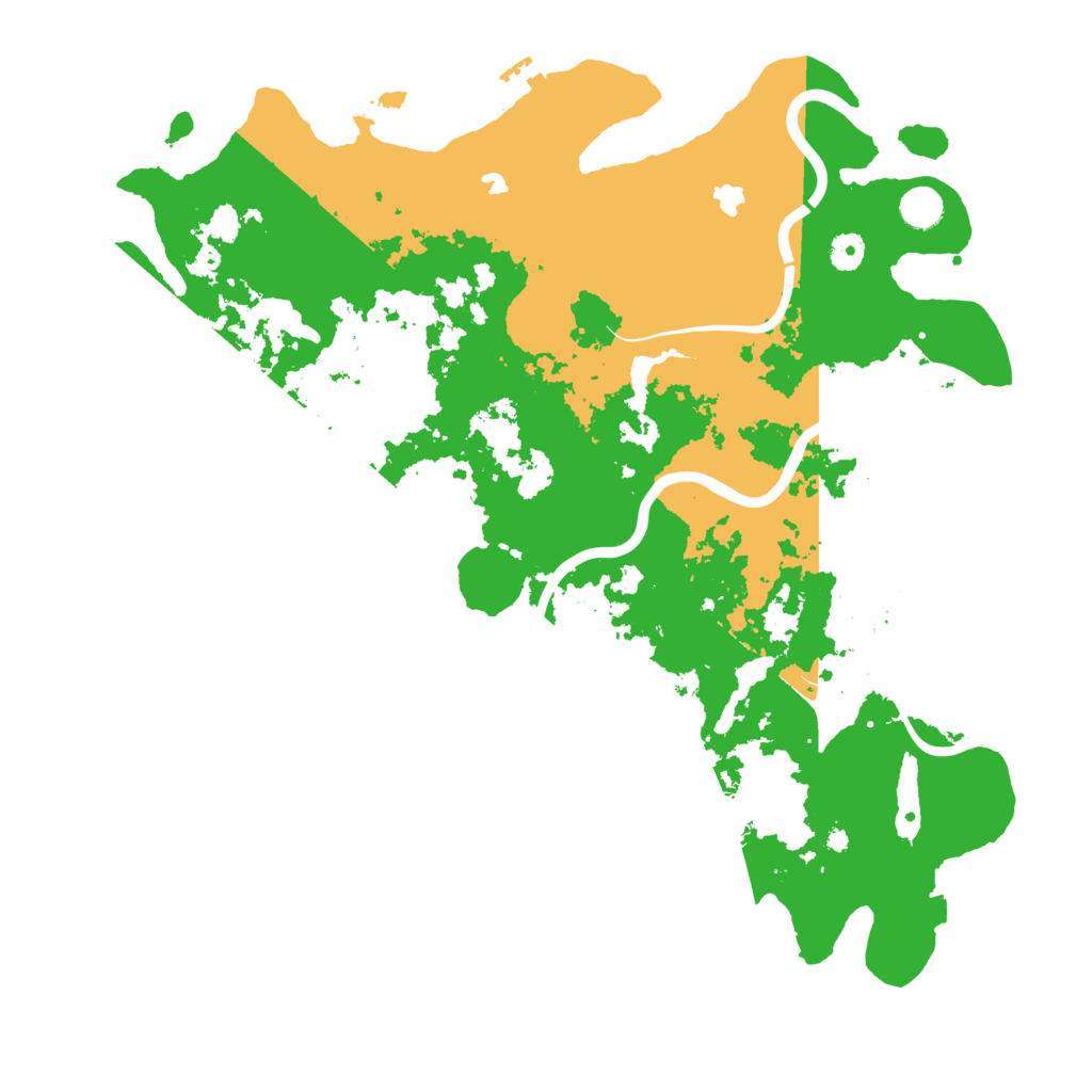 Biome Rust Map: Procedural Map, Size: 4500, Seed: 1831203107
