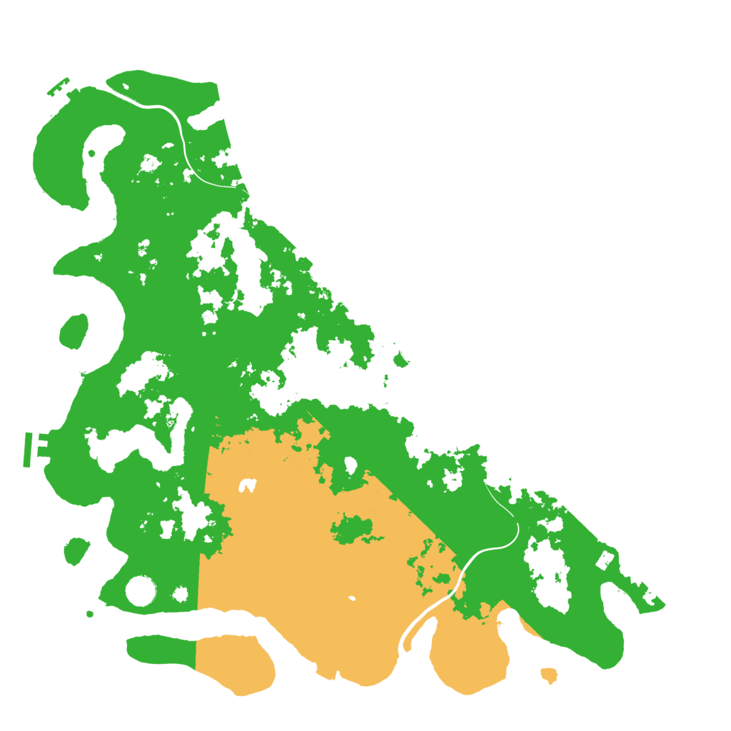 Biome Rust Map: Procedural Map, Size: 4250, Seed: 454644700