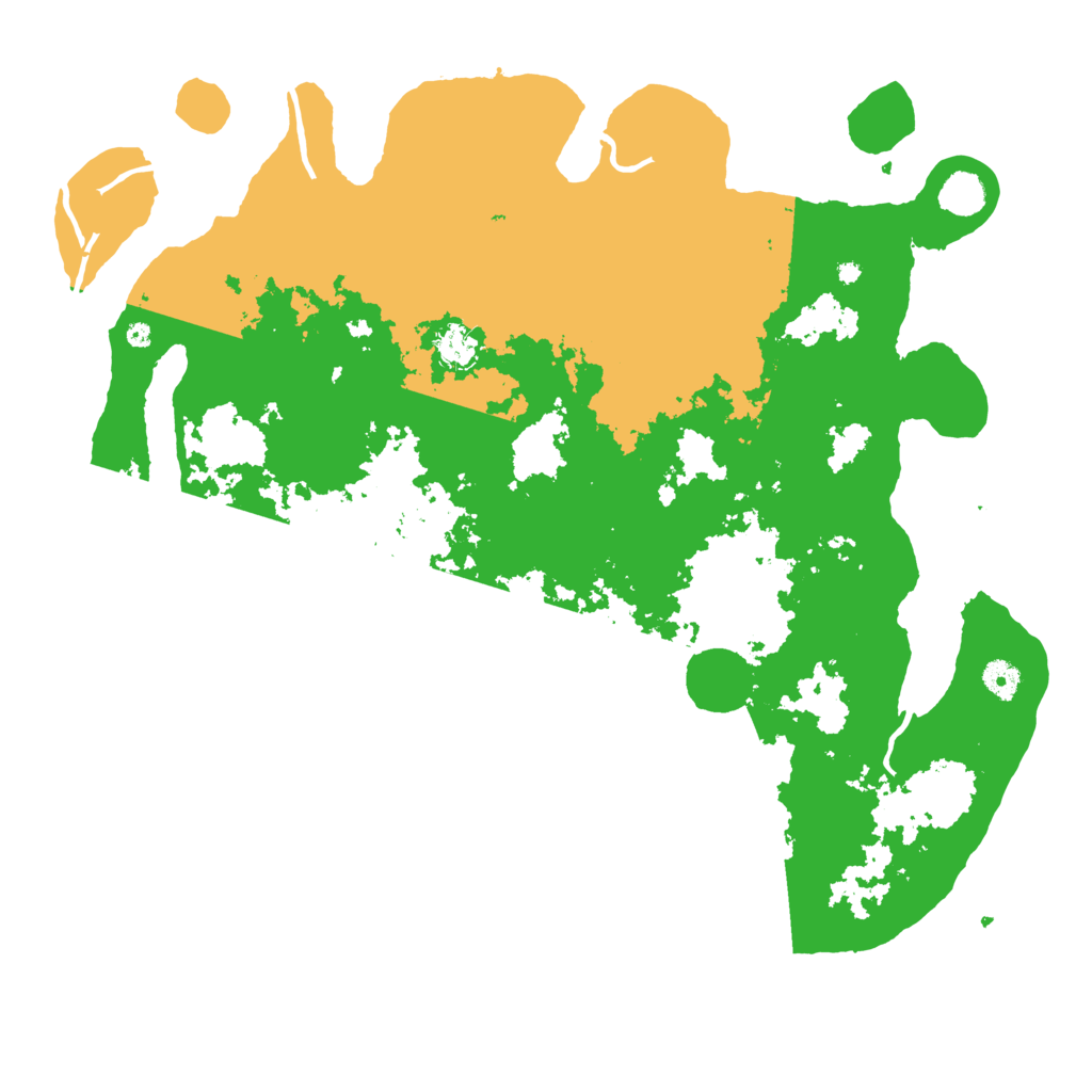 Biome Rust Map: Procedural Map, Size: 4500, Seed: 1454719734