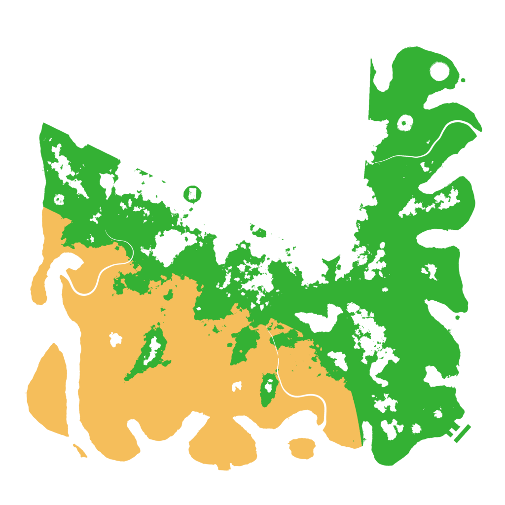 Biome Rust Map: Procedural Map, Size: 4700, Seed: 484933572