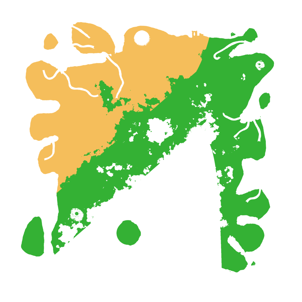 Biome Rust Map: Procedural Map, Size: 3500, Seed: 806791266