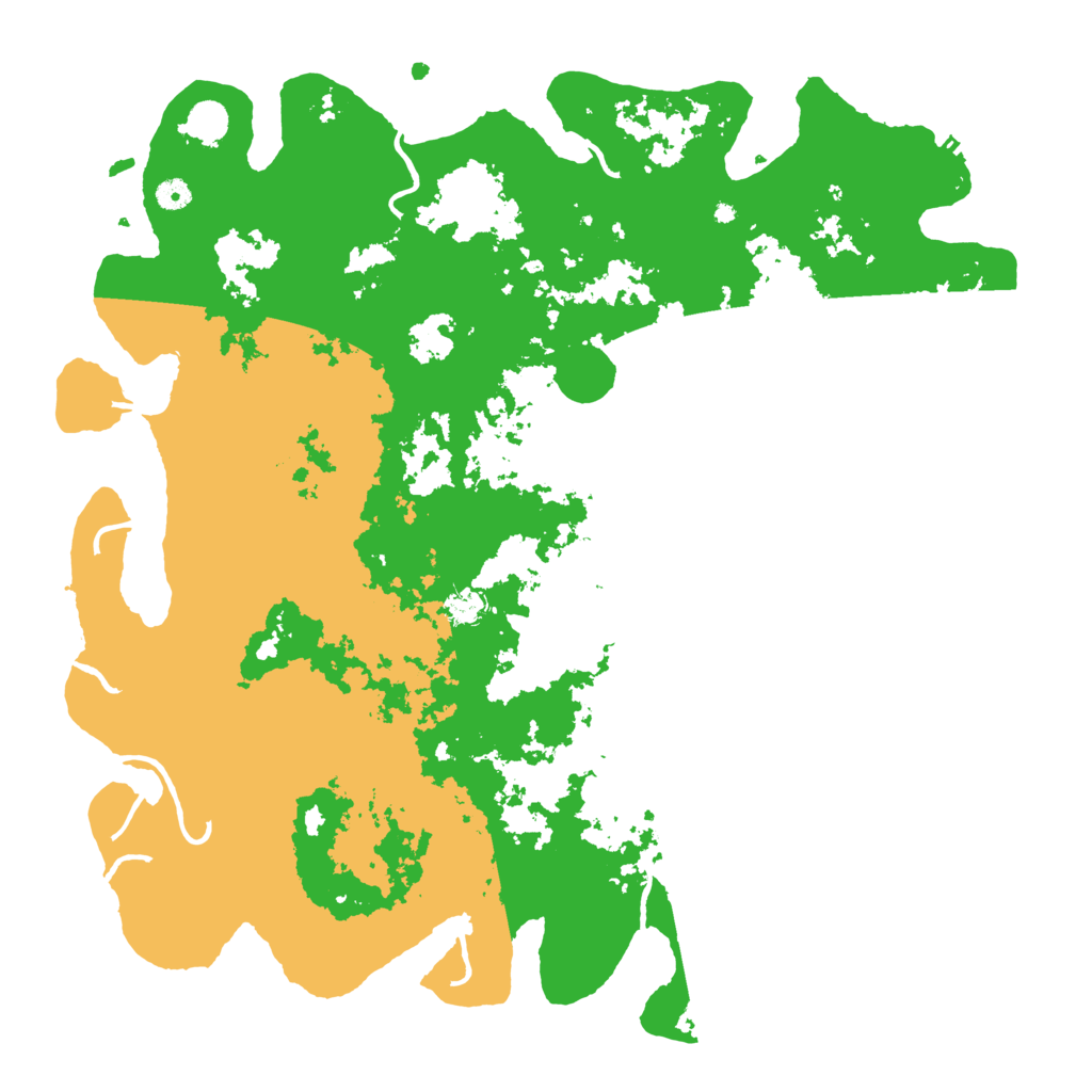 Biome Rust Map: Procedural Map, Size: 5000, Seed: 14141