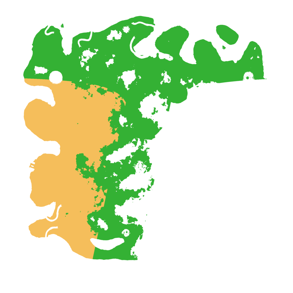 Biome Rust Map: Procedural Map, Size: 4000, Seed: 1423560539