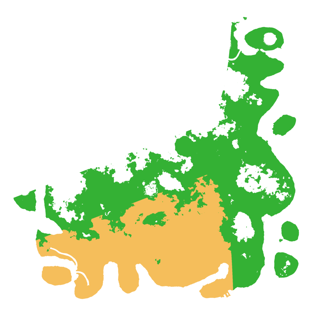 Biome Rust Map: Procedural Map, Size: 4500, Seed: 1781794949