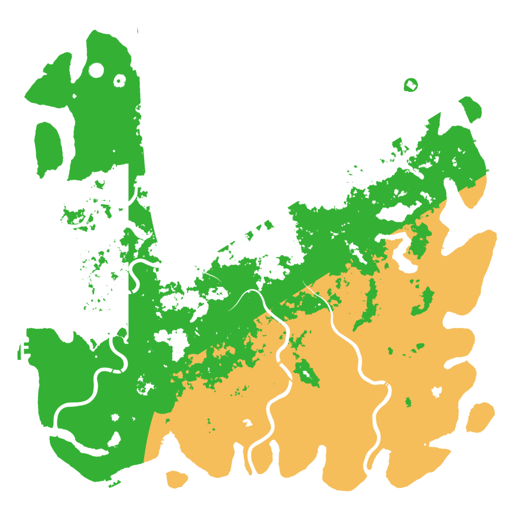 Biome Rust Map: Procedural Map, Size: 6000, Seed: 1895465