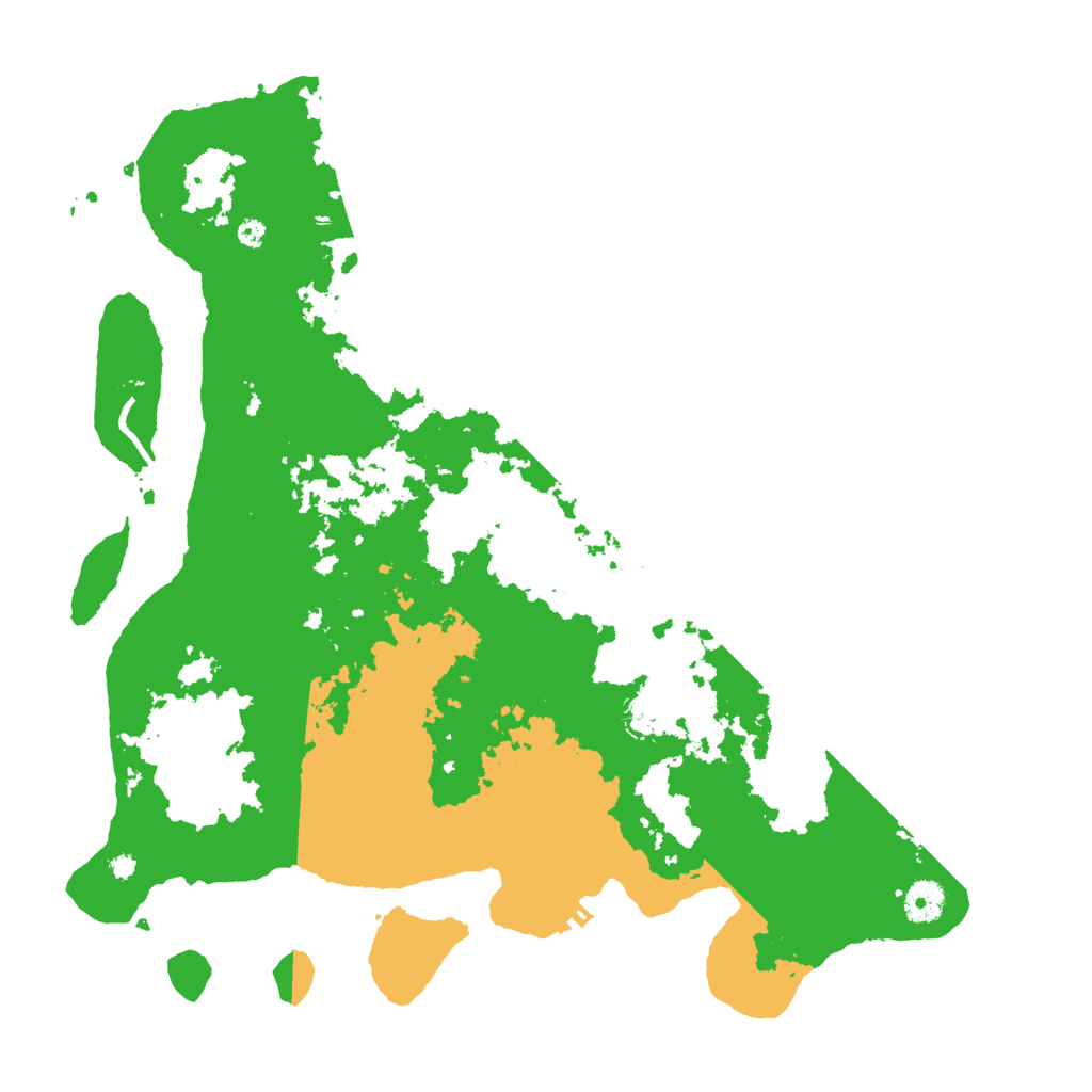 Biome Rust Map: Procedural Map, Size: 4000, Seed: 12092278