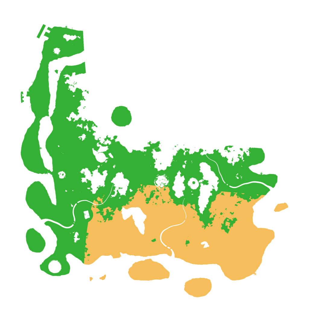 Biome Rust Map: Procedural Map, Size: 4250, Seed: 20079