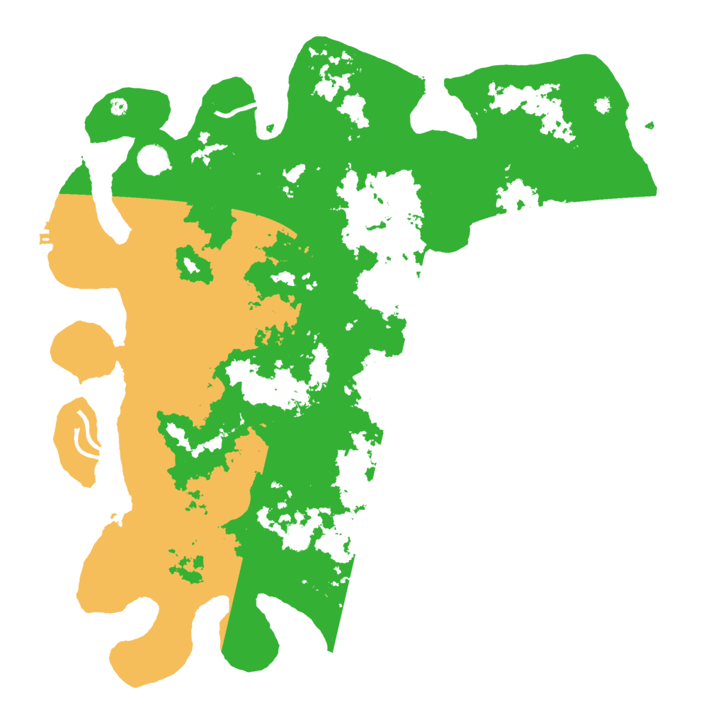 Biome Rust Map: Procedural Map, Size: 4250, Seed: 57956