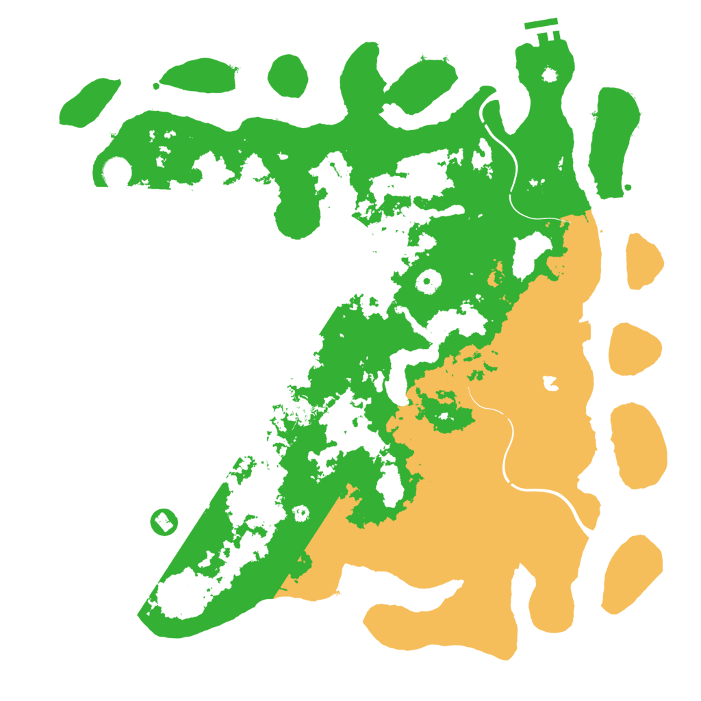 Biome Rust Map: Procedural Map, Size: 4250, Seed: 1830397326