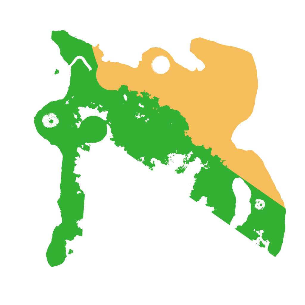 Biome Rust Map: Procedural Map, Size: 3000, Seed: 234214