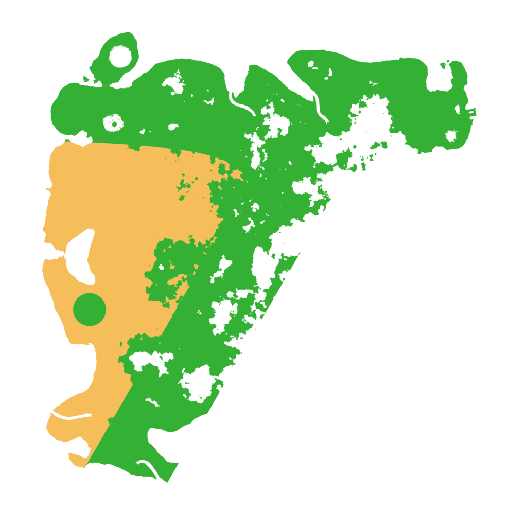 Biome Rust Map: Procedural Map, Size: 4250, Seed: 47613