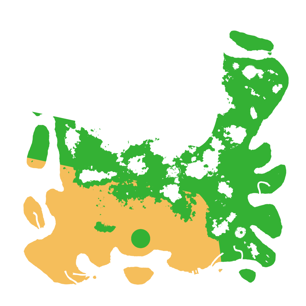 Biome Rust Map: Procedural Map, Size: 4250, Seed: 1310