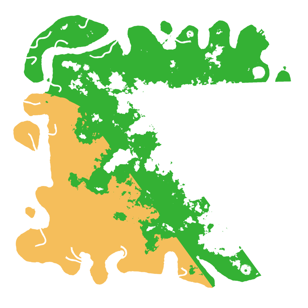 Biome Rust Map: Procedural Map, Size: 4500, Seed: 1489034971