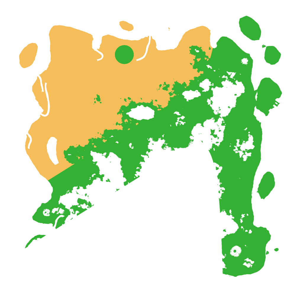 Biome Rust Map: Procedural Map, Size: 4250, Seed: 42518