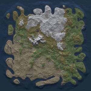 Thumbnail Rust Map: Procedural Map, Size: 5000, Seed: 478, 19 Monuments