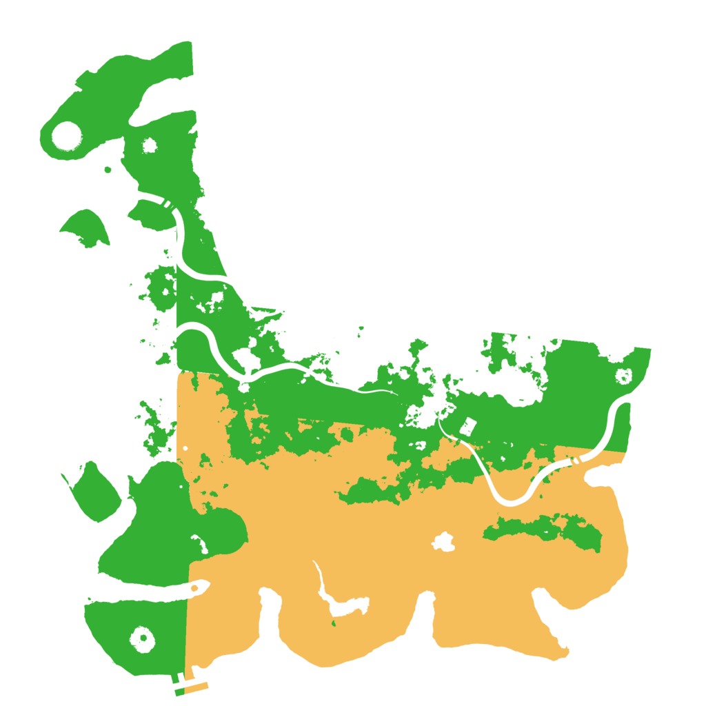 Biome Rust Map: Procedural Map, Size: 4250, Seed: 96201