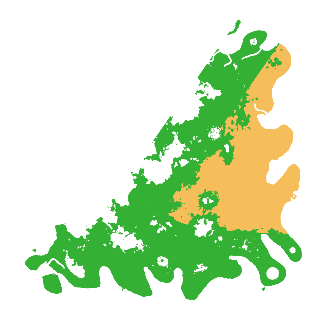 Biome Rust Map: Procedural Map, Size: 4500, Seed: 12339