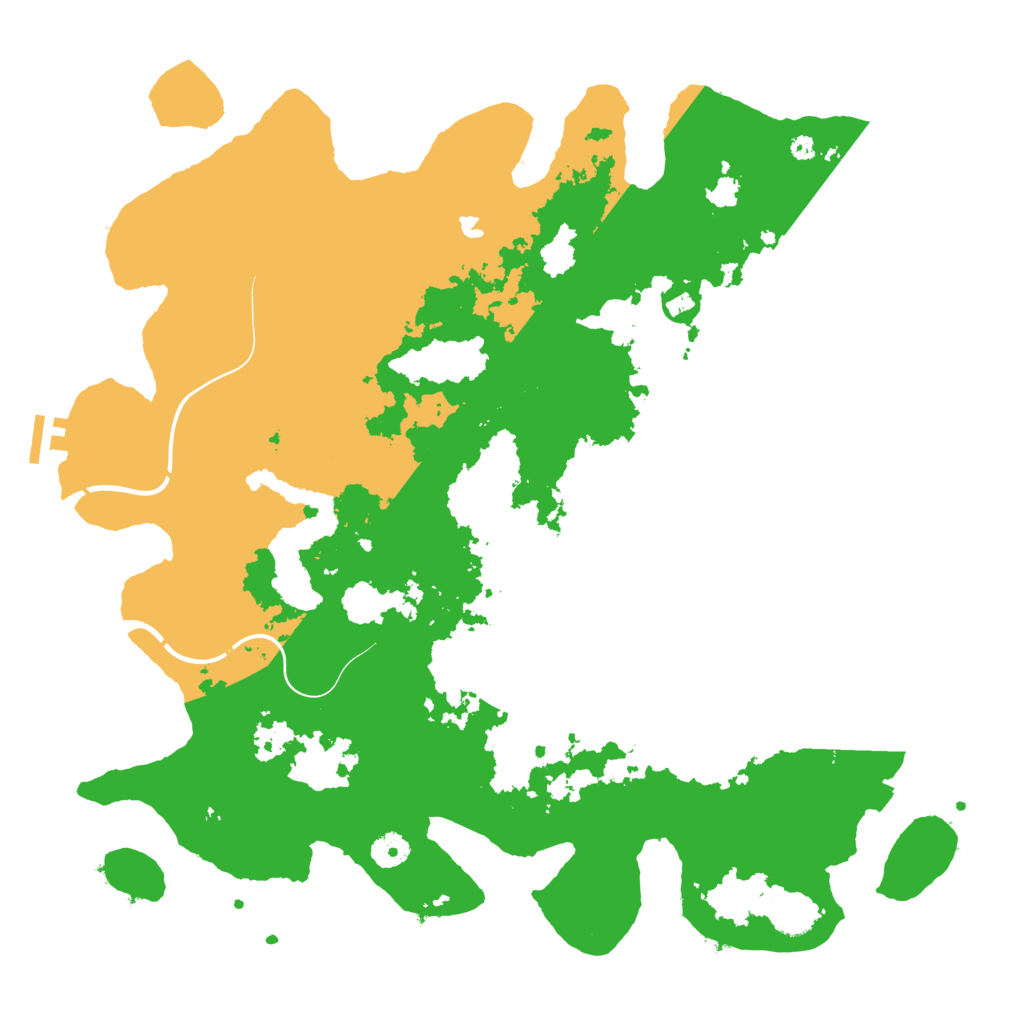 Biome Rust Map: Procedural Map, Size: 4250, Seed: 97220