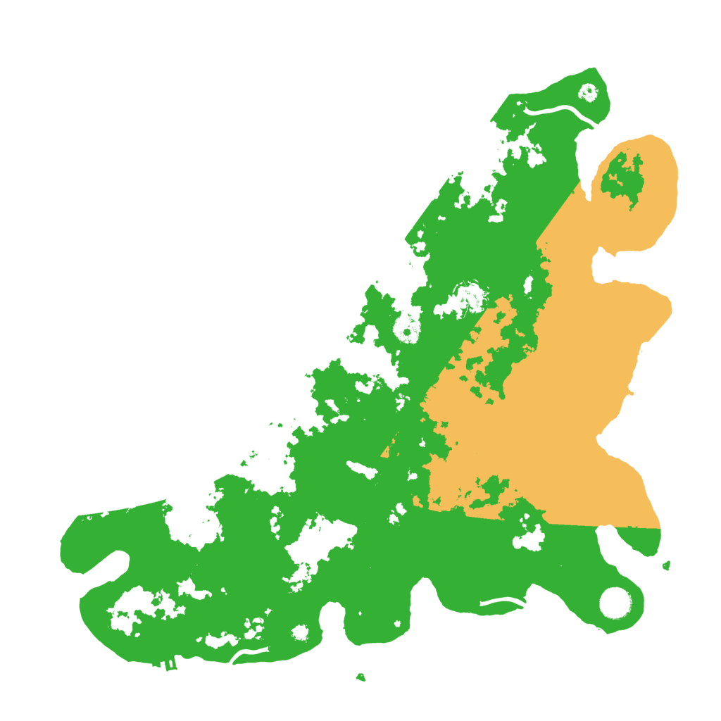 Biome Rust Map: Procedural Map, Size: 4000, Seed: 39232