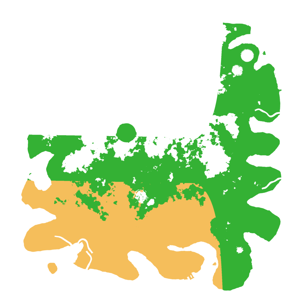 Biome Rust Map: Procedural Map, Size: 4250, Seed: 557943608