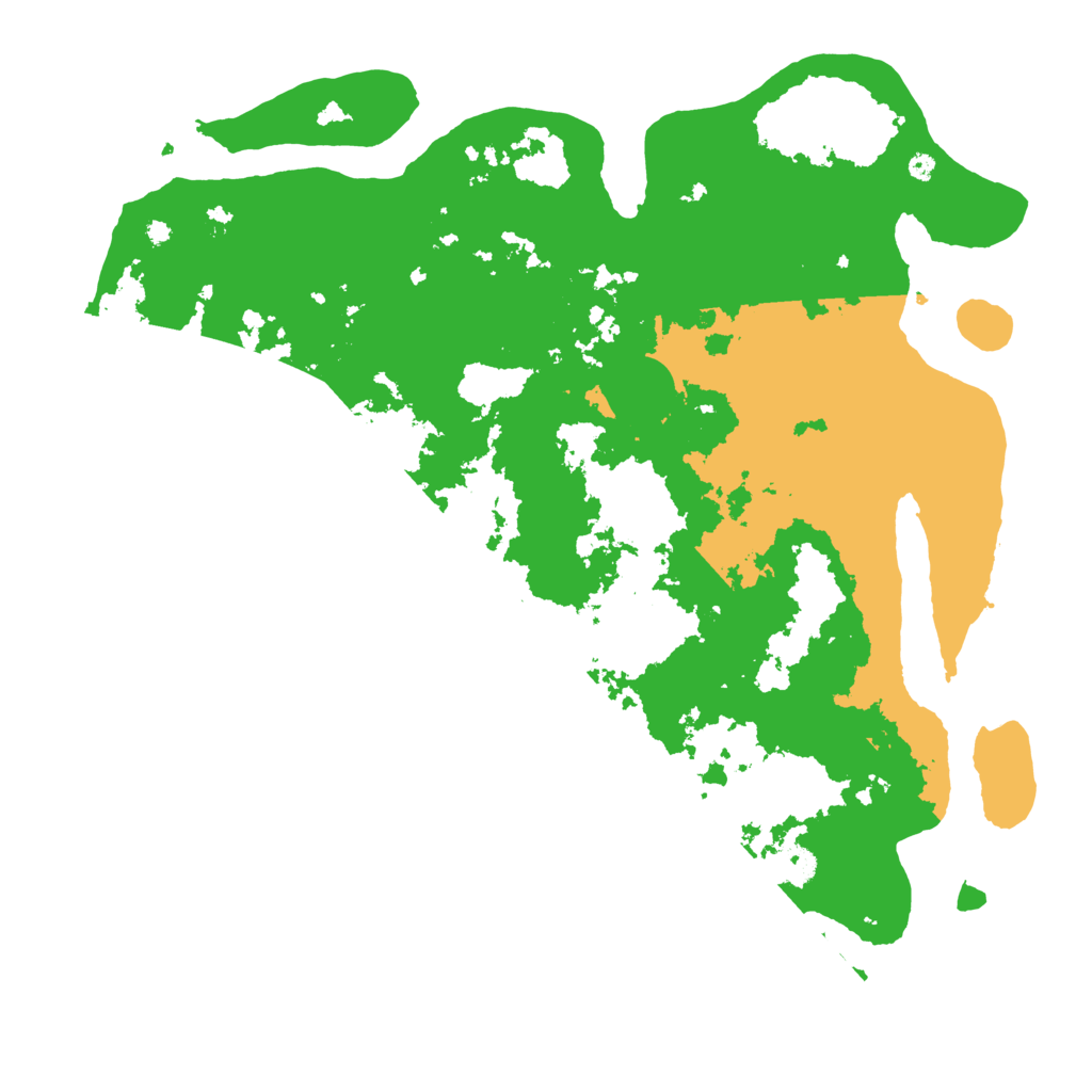 Biome Rust Map: Procedural Map, Size: 4250, Seed: 807509830