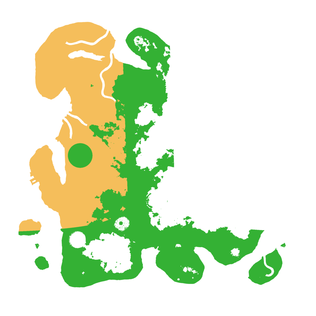 Biome Rust Map: Procedural Map, Size: 3400, Seed: 1414269446